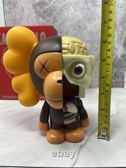 KAWS Bape Dissected Baby Milo Brown Original Fake Vinyl Figure