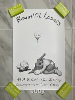 KAWS Beautiful Losers 2004 Exhibit Offset Poster NEW RECEIPT
