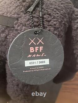 KAWS Black BFF Plush (Kaws BFF plush limited edition) 2016. #331/3000