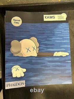 KAWS Book Paperback Published By Phaidon Signed Copy Brand New Ship Now