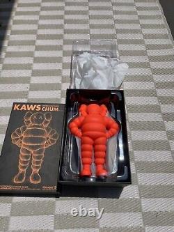 KAWS CHUM Orange Vinyl Figure (2022) 20th Anniversary