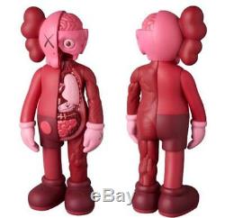KAWS COMPANION OPEN EDITION BLUSH Flayed RED MEDICOM TOY Be@rbrick Authentic