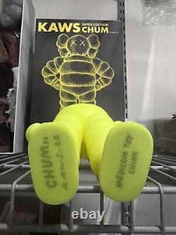 KAWS Chum Vinyl Figure Yellow (2022)