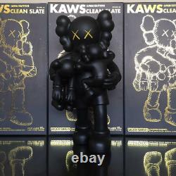 KAWS Clean Slate Vinyl Figure Black