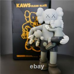 KAWS Clean Slate Vinyl Figure Gray