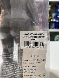 KAWS Companion Grey 100% Authentic Flayed Figure 2016 Gray BRAND NEW SEALED