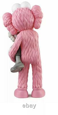 KAWS Companion Pink BFF Take Figure Brand New & 100% Authentic Grey & Pink'20