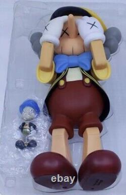 KAWS Disney Pinocchio and Jiminy Cricket Companion Set New in Box