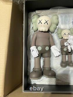 KAWS FAMILY Figures Brown/Blue/White Brand New In Hand