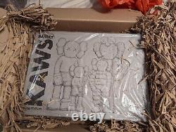 KAWS FAMILY Vinyl Figures Grey/Pink NEW IN BOX