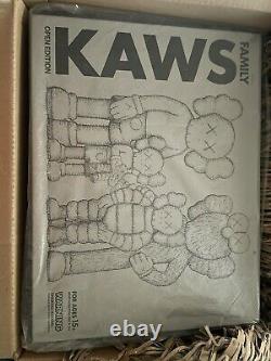 KAWS Family Companion Vinyl Figure Set Grey/Pink LIMITED EDITION CONFIRMED