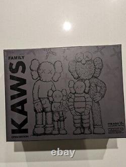 KAWS Family Vinyl Figures Brown/Blue/White
