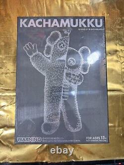 KAWS & Gachamukku Kachamukku Vinyl Figure Black Brand New Sealed (Medicom Toy)