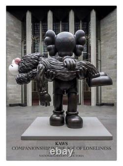 KAWS Gone NGV Poster Brand New Authentic