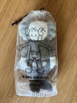 KAWS HOLIDAY HONG KONG Limited 20 Plush (Grey) In Hand