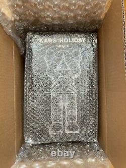 KAWS HOLIDAY SPACE SILVER Figure 100% Authentic SHIPS TODAY