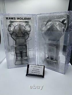 KAWS HOLIDAY UK l BLACK & BROWN l FREE NEXT DAY SHIPPING l IN HAND l