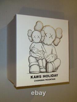 KAWS Holiday Changbai Mountain Brown Vinyl Figure NEW