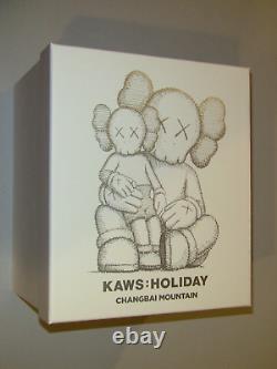 KAWS Holiday Changbai Mountain Snowy White Vinyl Figure NEW