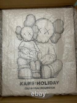 KAWS Holiday Changbai Mountain Vinyl Figure Black IN HAND