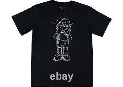 KAWS Holiday Japan Sketch T-Shirt Black Large BRAND NEW 100% AUTHENTIC