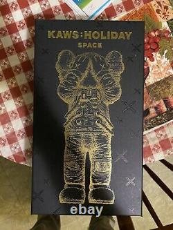KAWS Holiday Space Chrome Gold 11.5 Figure RARE Limited NEW IN BOX