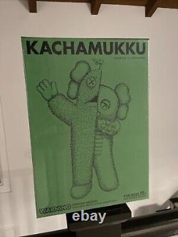 KAWS Kachamukku Vinyl Figure Green/Red Brand New Sealed (Medicom Toy)