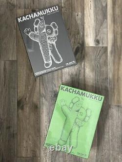 KAWS Kachamukku Vinyl Figure Set Green/Red & Black Figures BRAND NEW SEALED