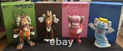 KAWS Monsters General Mills Frute Brute, Count Chocula, Franken Berry, Boo Berry