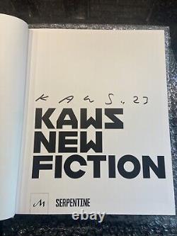 KAWS NEW FICTION HARDCOVER SIGNED BOOK By Monacelli- IN HAND
