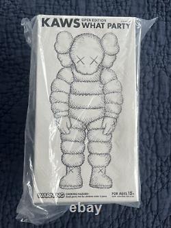 KAWS Open Edition What Party White Medicom Toy