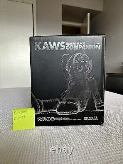 KAWS OriginalFake Resting Place Dissected Companion Black 2013 Vinyl Figure