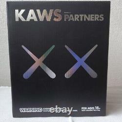 KAWS PARTNERS Black OriginalFake Very Rare Figure Medicom Toys