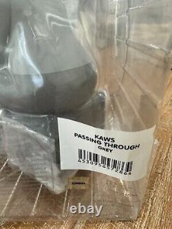KAWS Passing Through Companion Grey 2013 OriginalFake with Box -Never Displayed