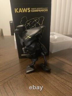 KAWS Robert Lazzarini Companion Vinyl Figure Black