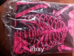 KAWS SKELETON NEW FICTION Pink TShirt Size XXL BRAND NEW