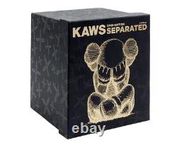 KAWS Separated Vinyl Figure Black