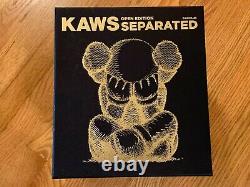 KAWS Separated Vinyl Figure Black New Never Opened