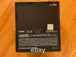 KAWS Separated Vinyl Figure Black New Never Opened