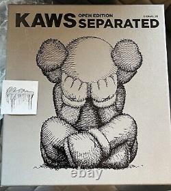 KAWS Separated Vinyl Figure Brown BRAND NEW IN HAND
