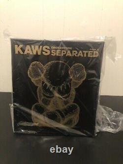 KAWS Seperated 2021 Vinyl Figure Black NIB FREE SHIP