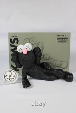 KAWS TIME OFF Vinyl Figure Black