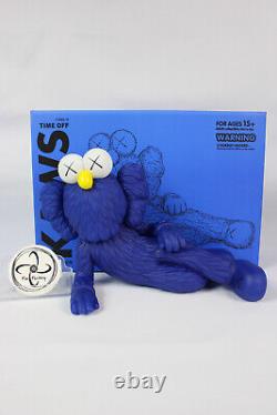 KAWS TIME OFF Vinyl Figure Blue