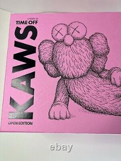 KAWS TIME OFF Vinyl Figure Pink