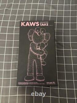 KAWS Take Vinyl Figure Open Edition Black AUTHENTIC