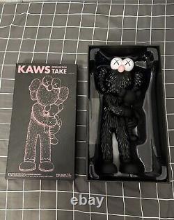 KAWS Take Vinyl Figure Open Edition Black AUTHENTIC