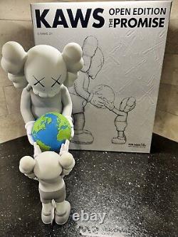 KAWS''The Promise'' Vinyl Figure Grey Will Ship A Brand New Item SEALED