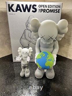 KAWS''The Promise'' Vinyl Figure Grey Will Ship A Brand New Item SEALED