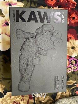 KAWS Time Off Black Vinyl Figure 2023 Brand New IN HAND