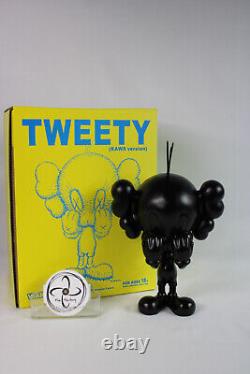 KAWS Tweety Vinyl Figure Black